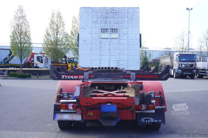 Truck chassis Mercedes-Benz Arocs 3563 8 × 4 / 630 HP /steered axle