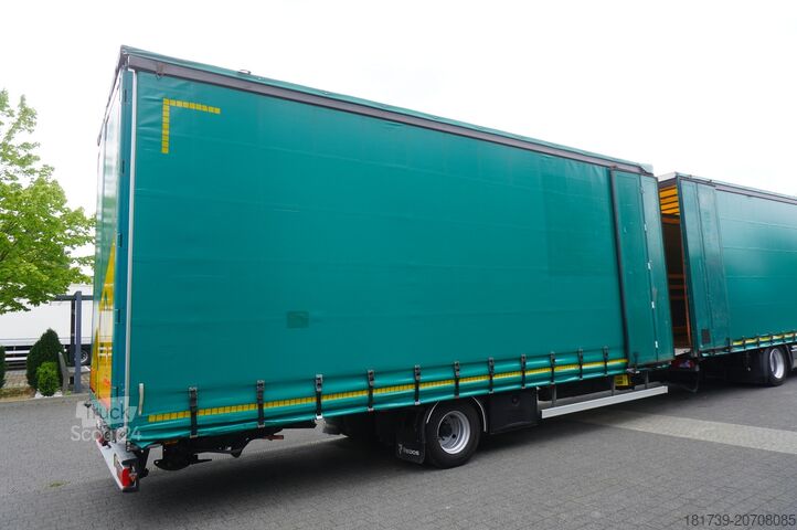 Sürgülü branda & römork MAN TGX 18.470 / 2022 / Curtainsider 19 EPAL