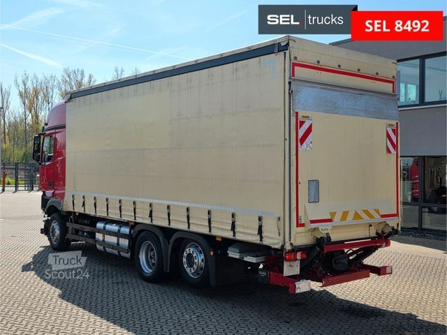 Ladbil med presenning MERCEDES-BENZ Actros 2542 /Retarder /Ldbw /Xenon/Standklima/TV