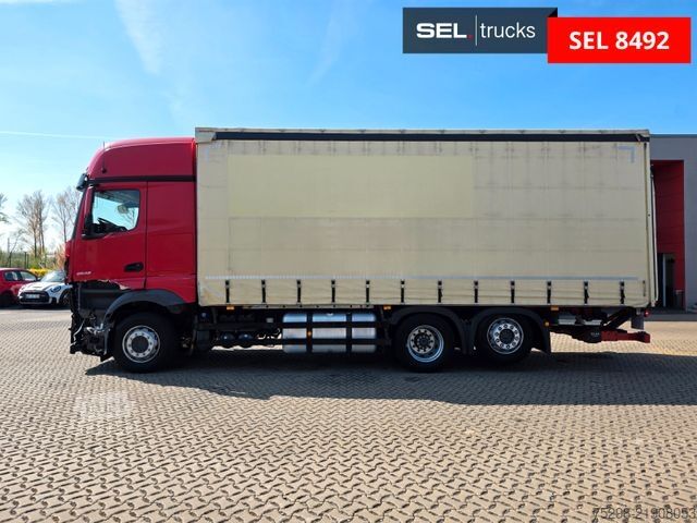 Ladbil med presenning MERCEDES-BENZ Actros 2542 /Retarder /Ldbw /Xenon/Standklima/TV
