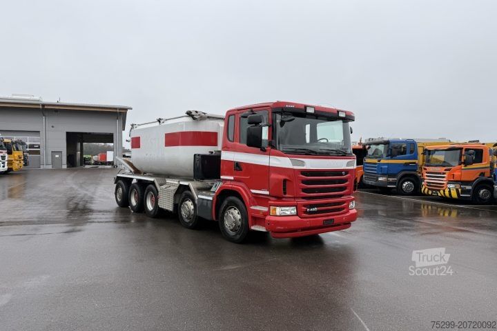 Specializētais kravas auto Scania G480 10x4 Moser / Swiss-Vehicle