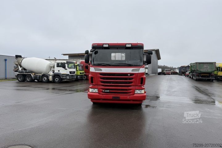 Specializētais kravas auto Scania G480 10x4 Moser / Swiss-Vehicle