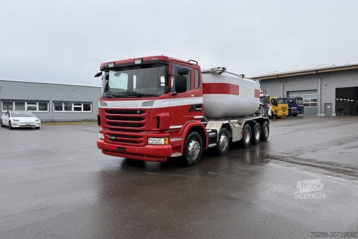 Specializētais kravas auto Scania G480 10x4 Moser / Swiss-Vehicle