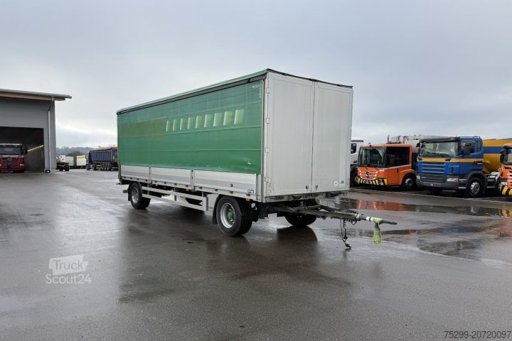 Open aanhangwagen met zeil  UE 18 Plane / Swiss-Vehicle
