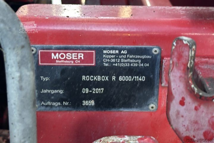 Damperli kamyon Volvo FH-500 10x4R SWS Moser+Liebherr / Swiss-Vehicle