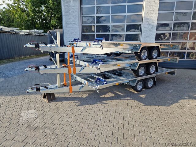 Transporter pojazdów Saris AT 471x202cm ankippbarer Transporter 3 t