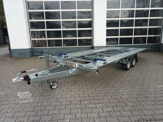 Transporter pojazdów Saris AT 471x202cm ankippbarer Transporter 3 t