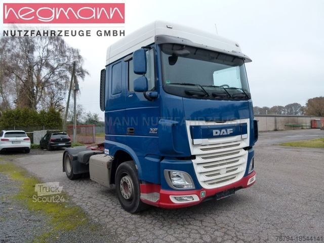 Standardní tahač DAF XF 410 FT, ACC, LGS, ADR groß, DEB, deutsch, PTO