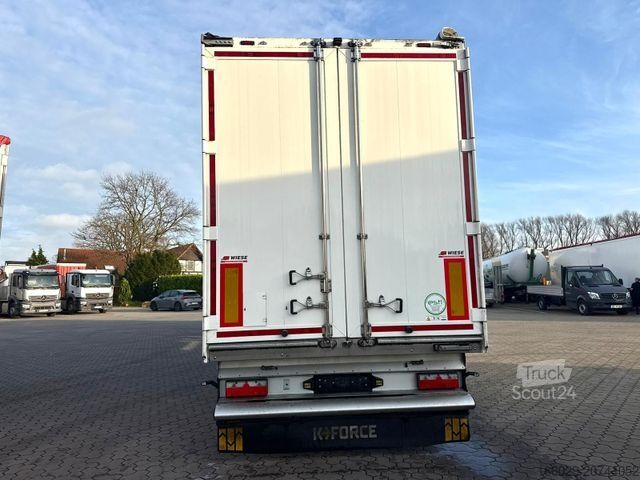 Auflieger mit Walkingfloor KRAKER K-Force Schubboden 92m³ 10mm Boden Top Agrar GMP