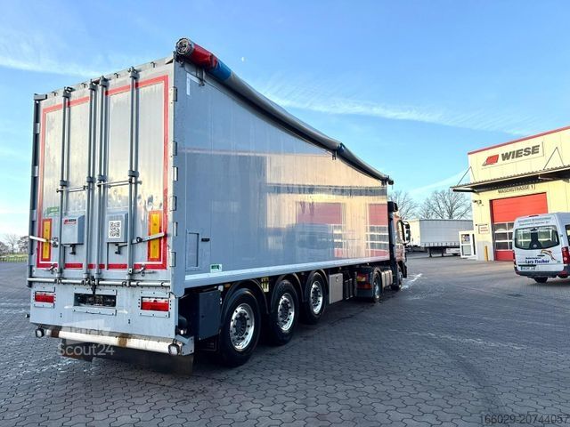 Naczepa z ruchomą podłogą KNAPEN K200 Schubboden 61m³ mit Zellenradschleuse Agrar