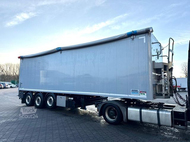 Naczepa z ruchomą podłogą KNAPEN K200 Schubboden 61m³ mit Zellenradschleuse Agrar