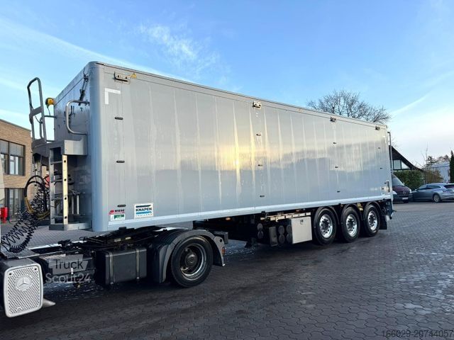 Naczepa z ruchomą podłogą KNAPEN K200 Schubboden 61m³ mit Zellenradschleuse Agrar