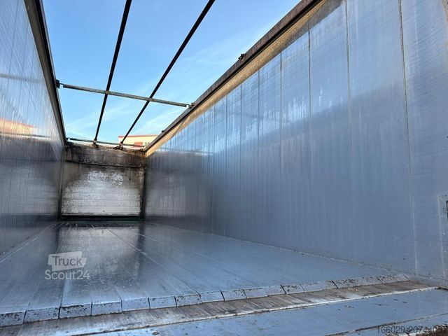 Naczepa z ruchomą podłogą KNAPEN K200 Schubboden 61m³ mit Zellenradschleuse Agrar