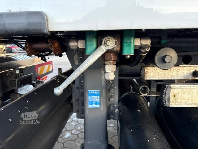 Naczepa z ruchomą podłogą KNAPEN K200 Schubboden 61m³ mit Zellenradschleuse Agrar