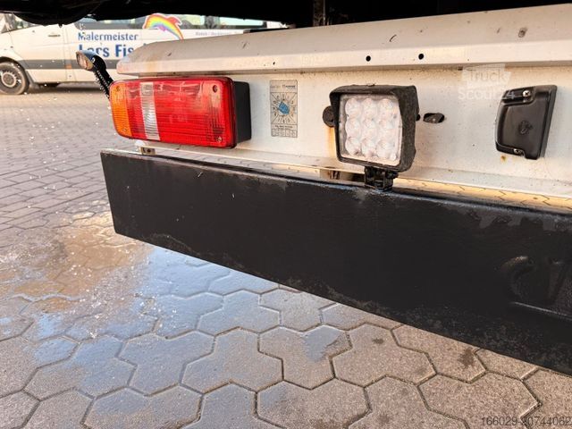 Furgona puspiekabe KRONE SZ - Mega Koffer mit Rampenhalterung