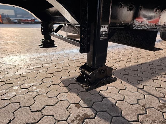 Furgona puspiekabe KRONE SZ - Mega Koffer mit Rampenhalterung