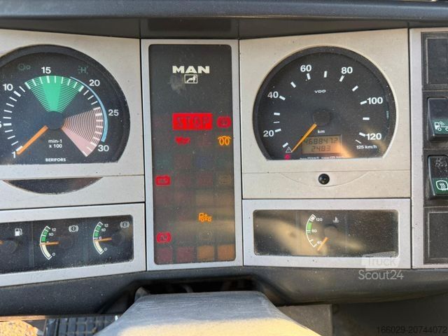 Kamyon üzerine monteli vinç MAN LE 18.280 Pritsche mit HIAB 133 K PRO/HIPRO Kran