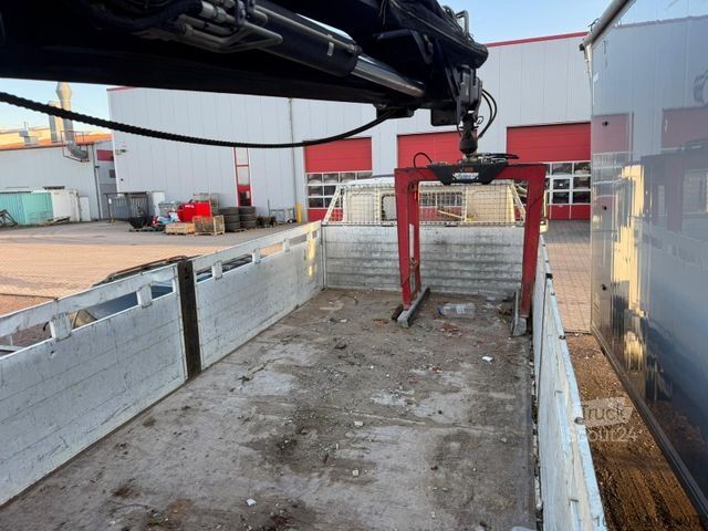 Kamyon üzerine monteli vinç MAN LE 18.280 Pritsche mit HIAB 133 K PRO/HIPRO Kran