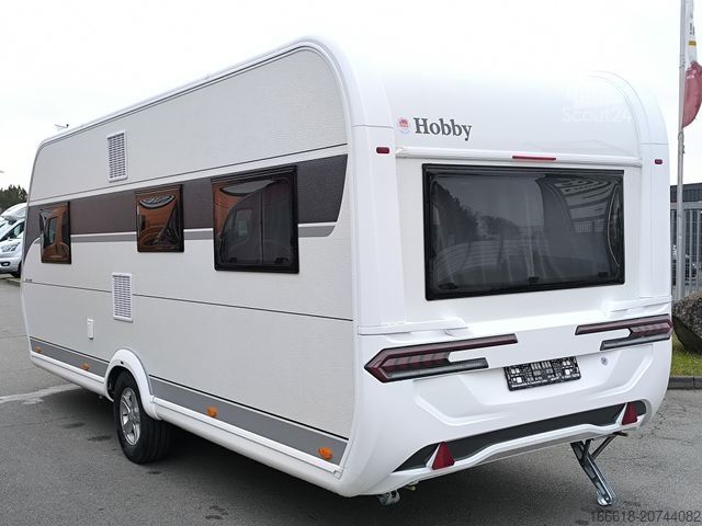 Przyczepa kempingowa HOBBY De Luxe 515 UHL Auflastung, Bettverbreiterung
