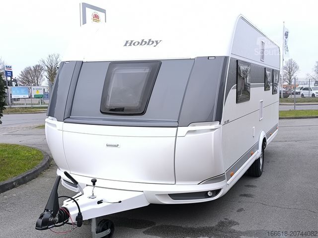 Przyczepa kempingowa HOBBY De Luxe 515 UHL Auflastung, Bettverbreiterung