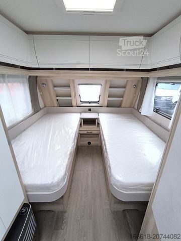 Przyczepa kempingowa HOBBY De Luxe 515 UHL Auflastung, Bettverbreiterung