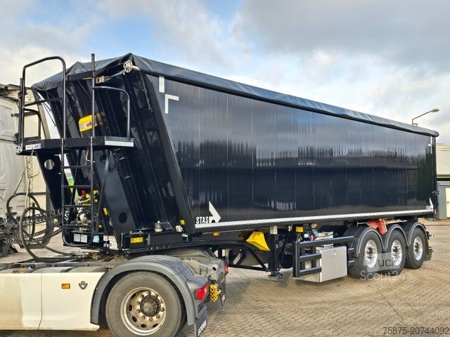 Напівпричіп-самоскид STAS S 300 CX 51 m³ *FULL OPTION *WIE NEU *72.000 km