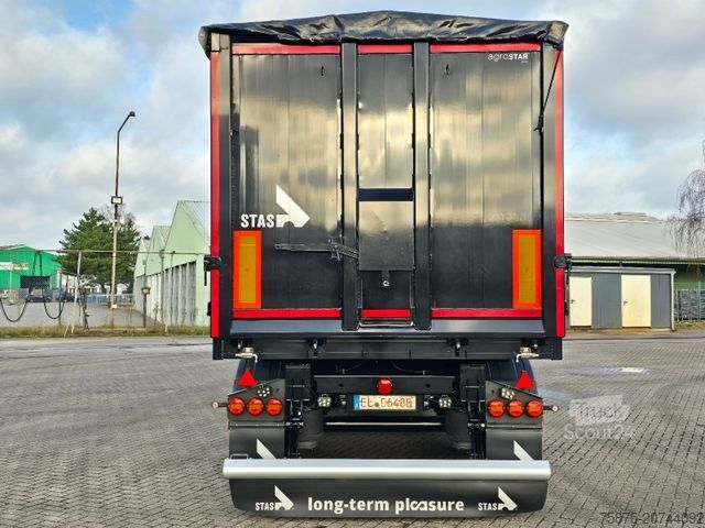Напівпричіп-самоскид STAS S 300 CX 51 m³ *FULL OPTION *WIE NEU *72.000 km