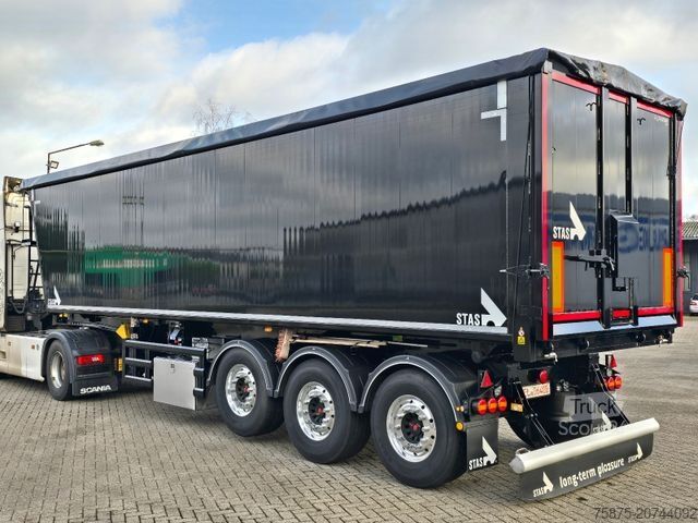 Напівпричіп-самоскид STAS S 300 CX 51 m³ *FULL OPTION *WIE NEU *72.000 km