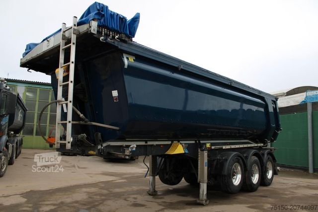Напівпричіп-самоскид SCHWARZMÜLLER Kippmulde ALU mit STAHLEINLAGE 28 m³ Nr.: 258
