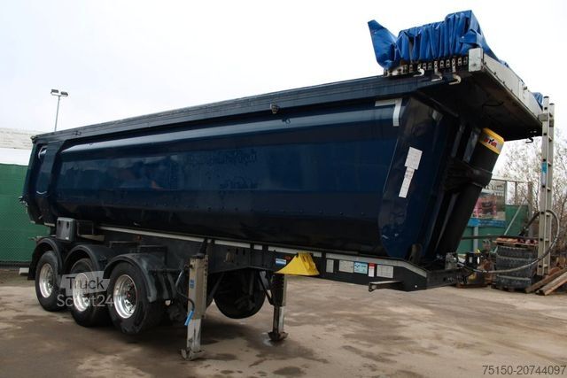 Напівпричіп-самоскид SCHWARZMÜLLER Kippmulde ALU mit STAHLEINLAGE 28 m³ Nr.: 258
