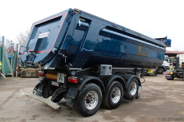 Напівпричіп-самоскид SCHWARZMÜLLER Kippmulde ALU mit STAHLEINLAGE 28 m³ Nr.: 258