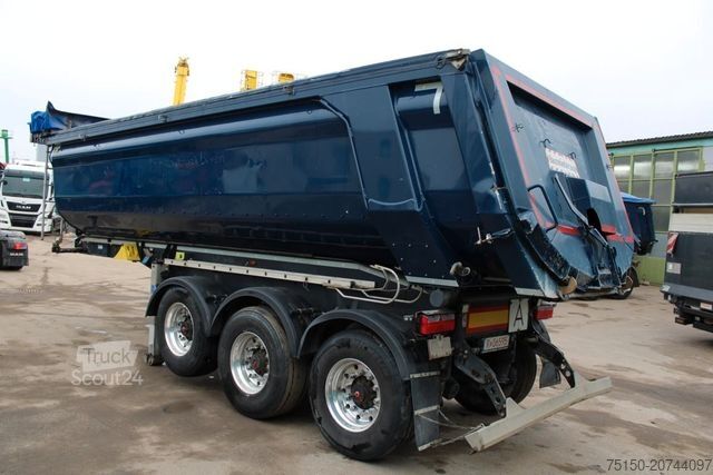 Напівпричіп-самоскид SCHWARZMÜLLER Kippmulde ALU mit STAHLEINLAGE 28 m³ Nr.: 258