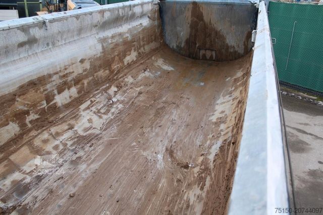 Напівпричіп-самоскид SCHWARZMÜLLER Kippmulde ALU mit STAHLEINLAGE 28 m³ Nr.: 258