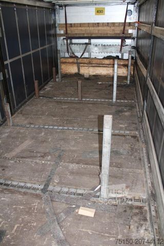 Autocarro con pianale e telone MAN TGM 18.320 4x2 BL Edscha/Stahltransporte Nr: 940