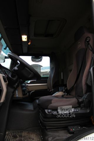 Autocarro con pianale e telone MAN TGM 18.320 4x2 BL Edscha/Stahltransporte Nr: 940