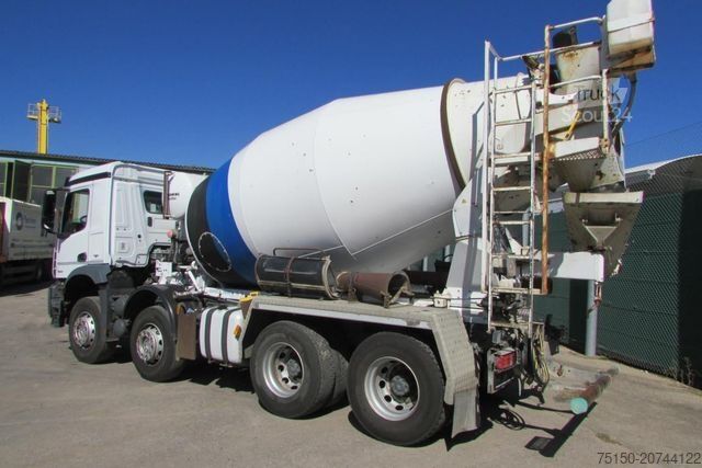 Betonmischer LKW MERCEDES-BENZ 3540 8x4 BB - STETTER 9 m³ - Nr.: 467