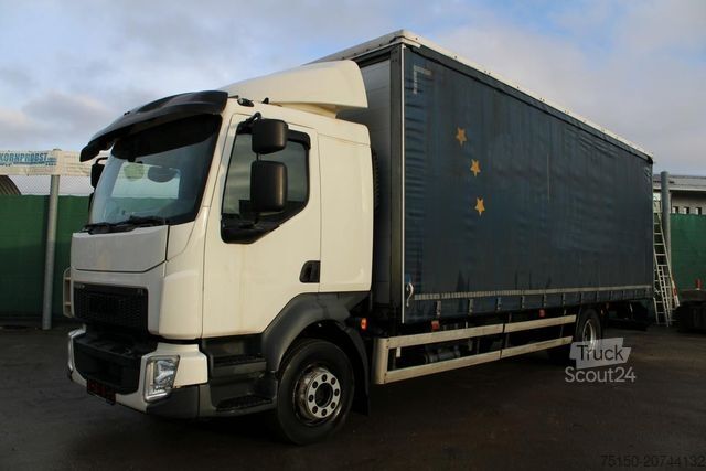 LKW mit Pritsche & Plane VOLVO FL 210 4x2 BL - Edscha fähig - Nr.: 451