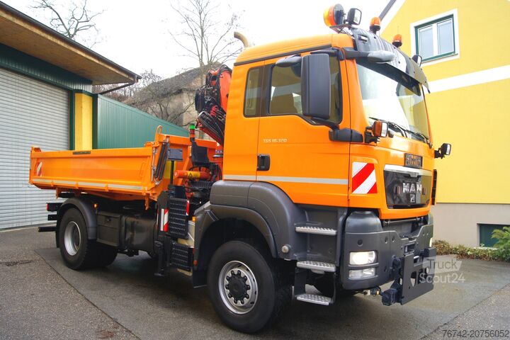 Kipper LKW MAN TGS 18.320 BL 4x4 /TÜV/ ATLAS 65.2/ MEILLER/Winterdienst