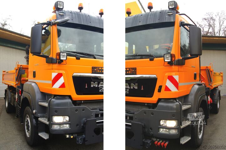 Kipper LKW MAN TGS 18.320 BL 4x4 /TÜV/ ATLAS 65.2/ MEILLER/Winterdienst