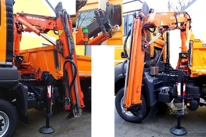 Kipper LKW MAN TGS 18.320 BL 4x4 /TÜV/ ATLAS 65.2/ MEILLER/Winterdienst