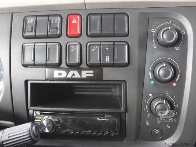 Platformas kravas automašīna ar tentu DAF LF 280 FA, SLEEPING CABIN, TRANSIT SET + PANAV