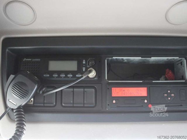 Platformas kravas automašīna ar tentu DAF LF 280 FA, SLEEPING CABIN, TRANSIT SET + PANAV