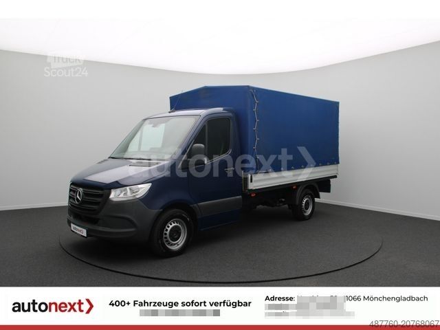 Fourgon pick-up MERCEDES-BENZ Sprinter 319 V6 *Pritsche+Plane* TOP ZUSTAND!