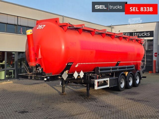 Silo sættevogn FELDBINDER KIP 52/7000/A/2 / Alu-Felgen / ADR AT / 52.000 l