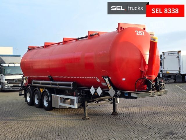 Silo sættevogn FELDBINDER KIP 52/7000/A/2 / Alu-Felgen / ADR AT / 52.000 l