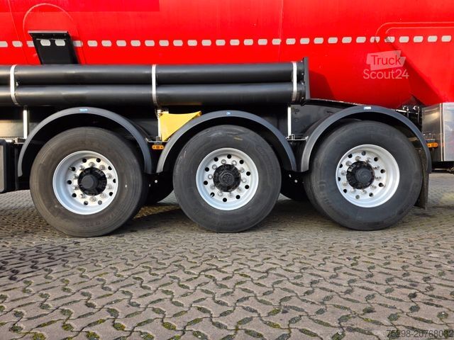 Silo sættevogn FELDBINDER KIP 52/7000/A/2 / Alu-Felgen / ADR AT / 52.000 l