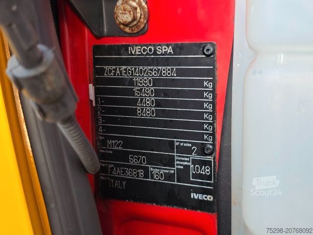 Camion con cassone intercambiabile IVECO Eurocargo 120E22 / Bootstransport