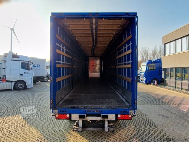 Auflieger mit Pritsche & Plane Stern SP270 / Staplerhalt./Aluklappen/Lenkachse