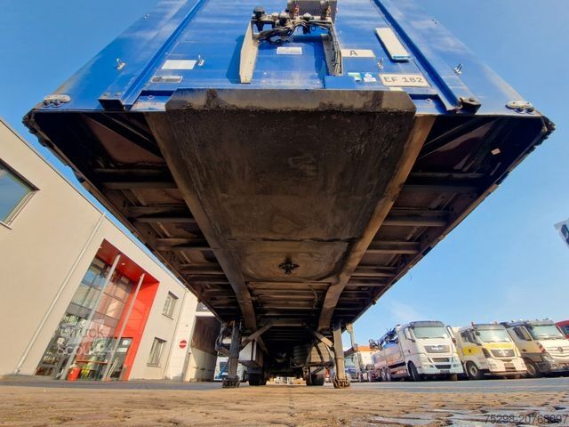 Auflieger mit Pritsche & Plane Stern SP270 / Staplerhalt./Aluklappen/Lenkachse