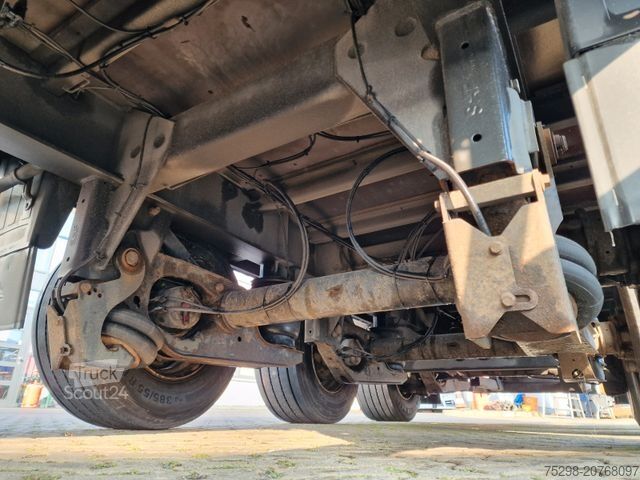 Auflieger mit Pritsche & Plane Stern SP270 / Staplerhalt./Aluklappen/Lenkachse